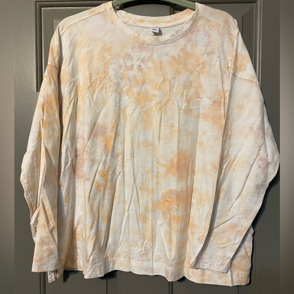 XXL Old Navy Tie Dye Long Sleeve Top